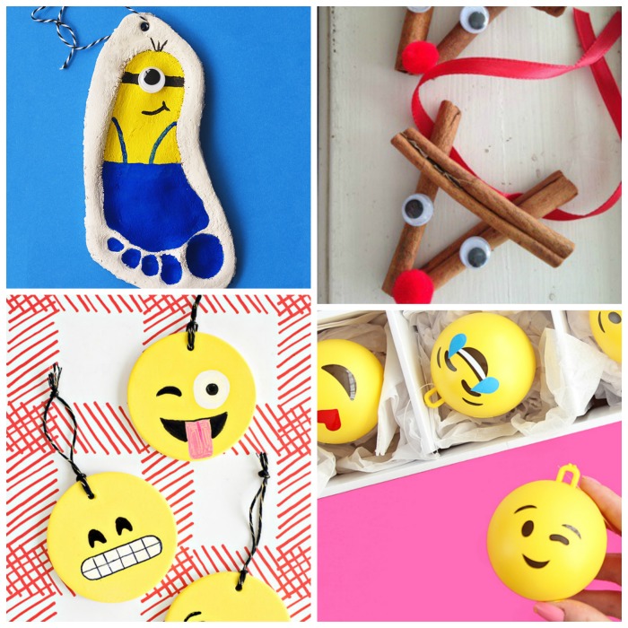 40 ORNAMENTS FOR KIDS TO MAKE (THAT THEY WILL LOVE!)