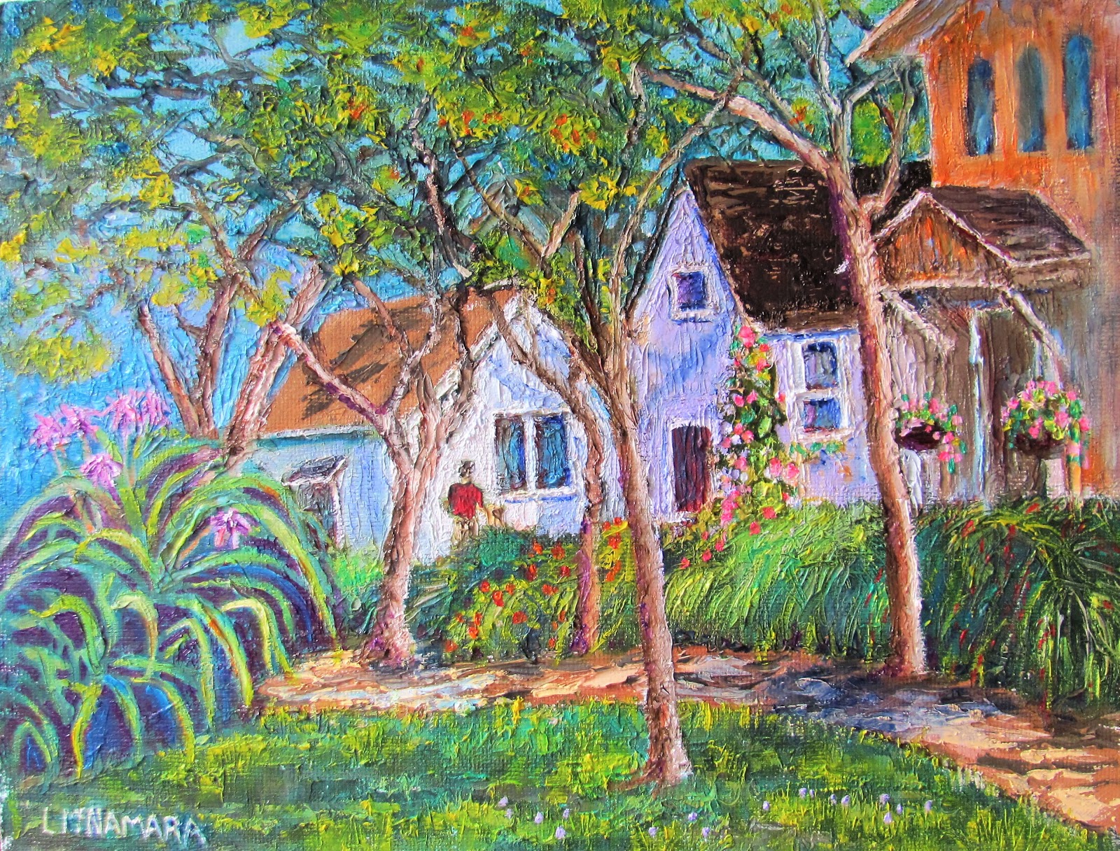 Lori's Stormy Art and Daily Paintings 1702 The Village Shops in Vero Beach