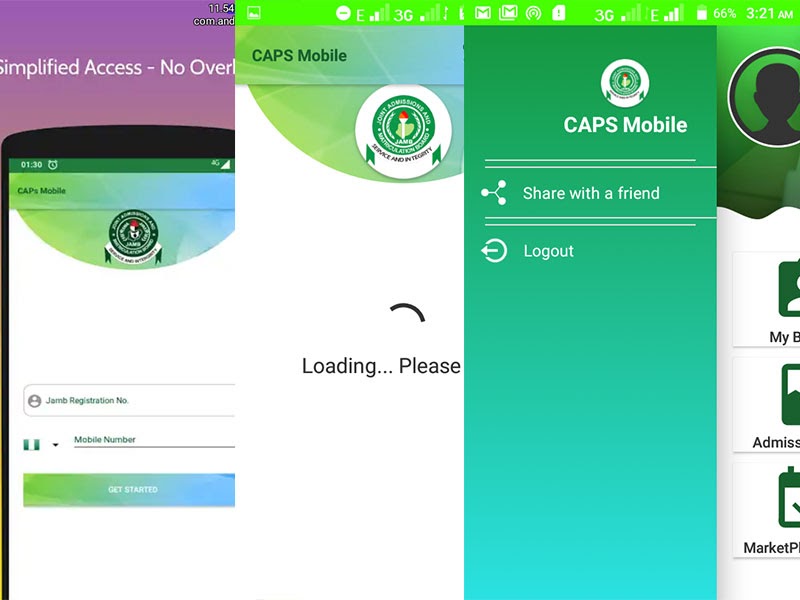 JAMB CAPS Mobile App 2021 All you need to know