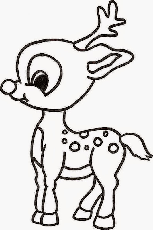Reindeer Pictures To Color Free Coloring Pictures Reindeer Pictures To Color Free Coloring Pictures