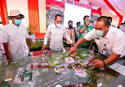 Pusat Olah Raga Terpadu Sumut DItargetkan Rampung 2023 di Batangkuis Deliserdang