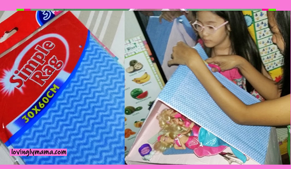 DIY Barbie Dream Doll House - Barbie doll - Barbie doll house - how to make a doll house - homeschooling - summer craft - homeschooling - Bacolod mommy blogger- doll furniture