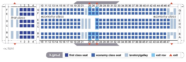 Aa 763 Seating Chart