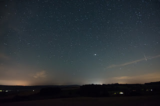 Astrofotografie Meteorstrom Perseiden Sternschnuppen Kerber