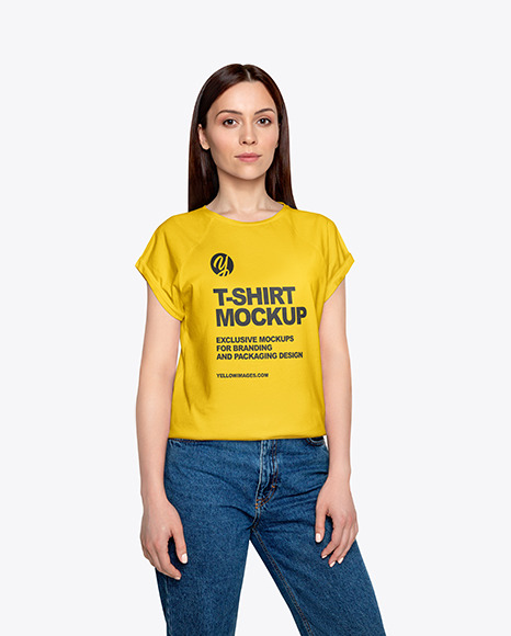 Download Free Folded T Shirt Mockup Top View PSD Mockup Template