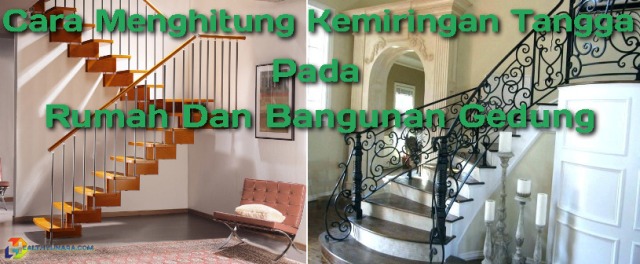 Cara Menghitung Kemiringan Tangga Pada Rumah Dan Gedung Cara Menghitung Kemiringan Tangga Pada Rumah Dan Gedung