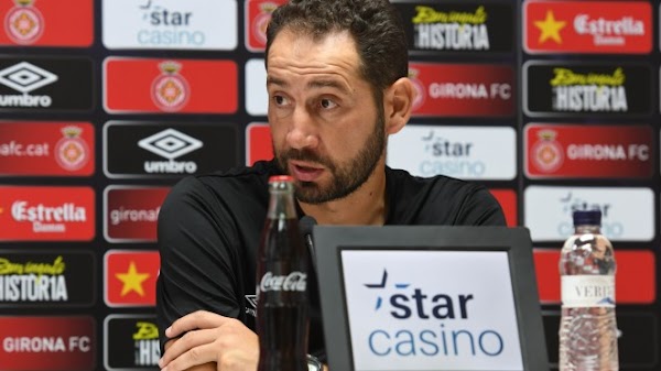 Machín - Girona -: "El Málaga vendrá aquí a por todas"