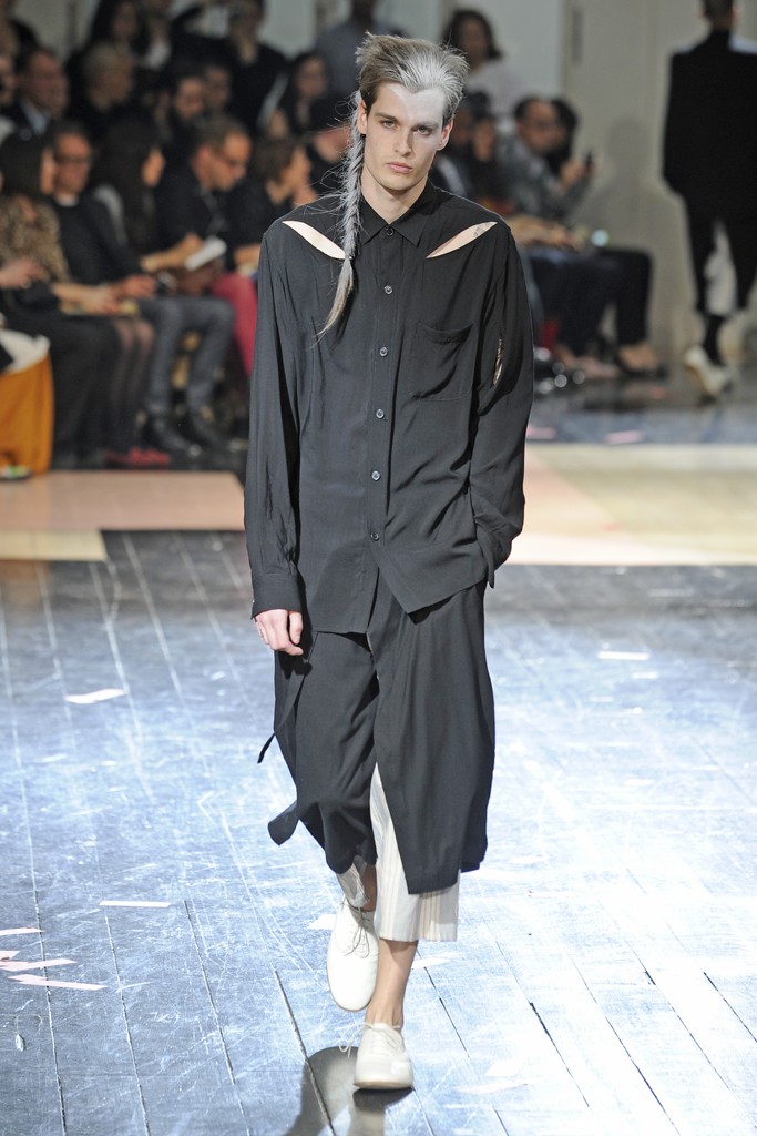 Yohji Yamamoto Menswear spring 2014