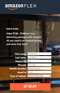 Amazon Courier डिलीवरी करके कमाओ 17000₹ महीना — Amazon Flex Delivery Partner