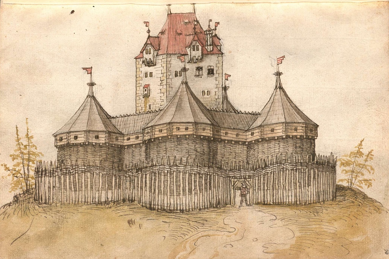 Крепость средневековья 15 век