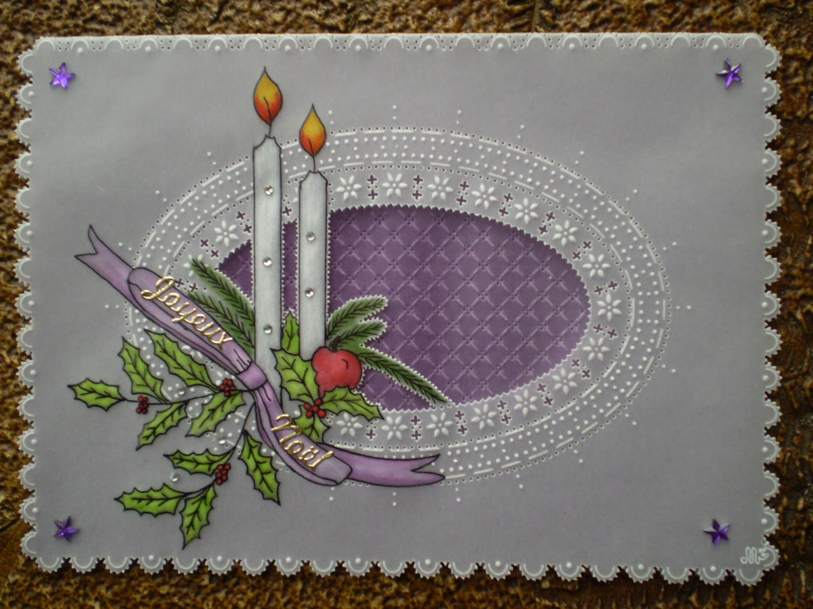 la passion de Mamisette: CARTE NOËL