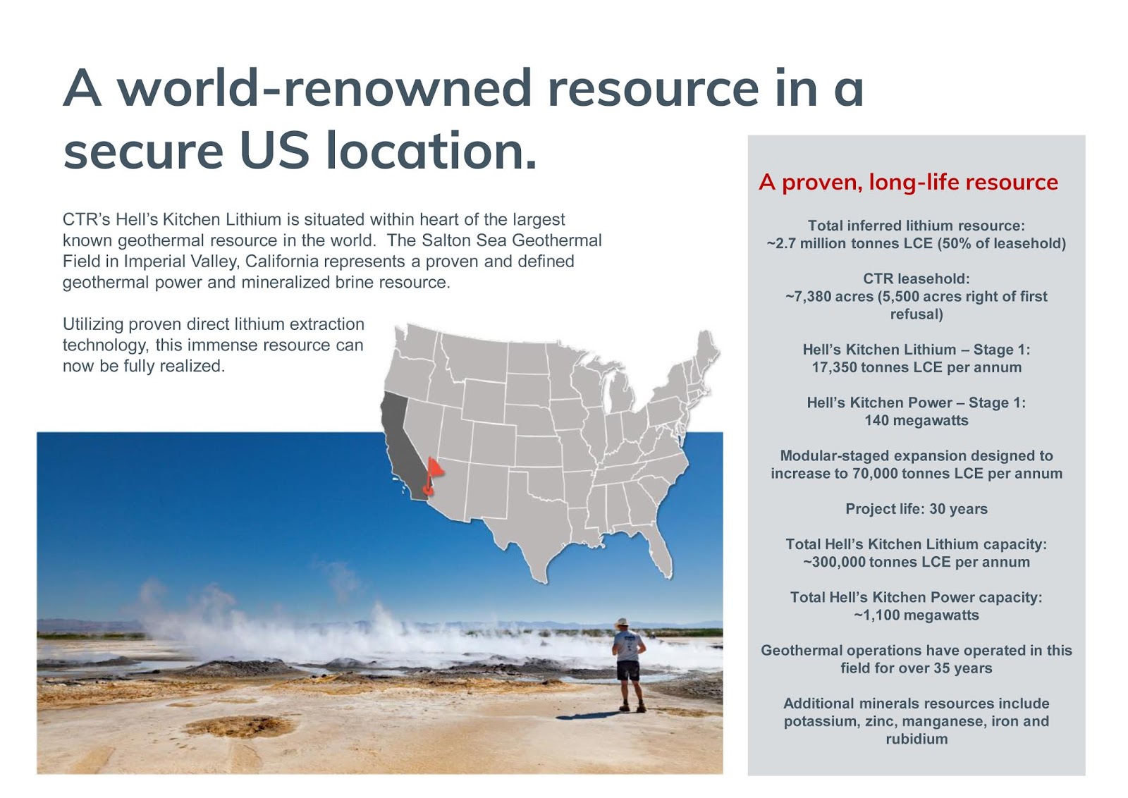 Global Geothermal News USA, California Well Drilling and Pilot Plant