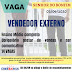 EMPREGO: 14 VAGAS DE EMPREGO PARA VENDEDOR EXTERNO