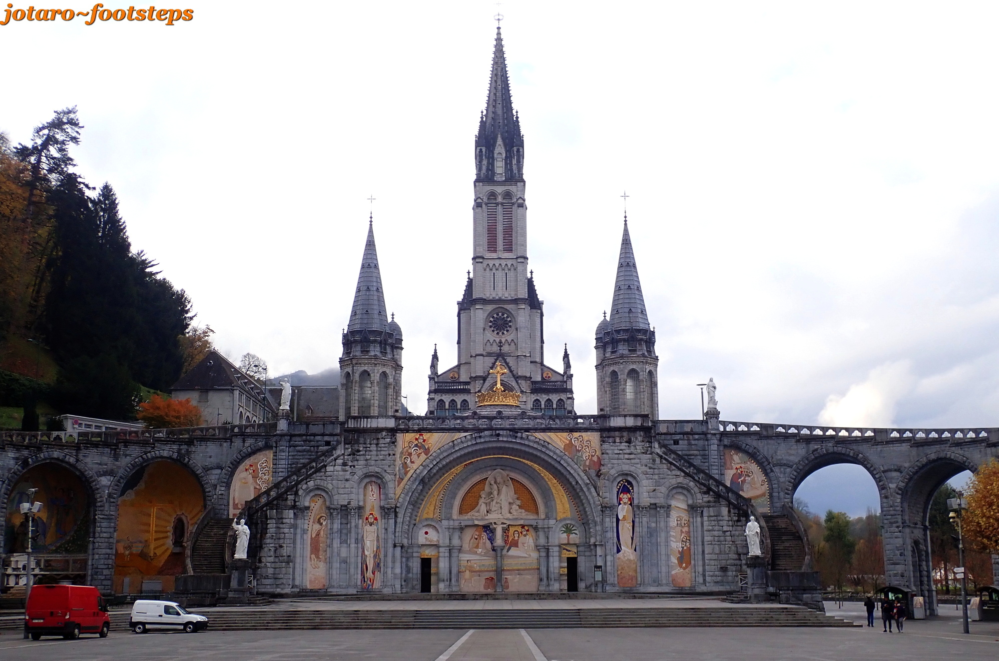 Footsteps Jotaro's Travels Sites Sanctuary of Our Lady of Lourdes