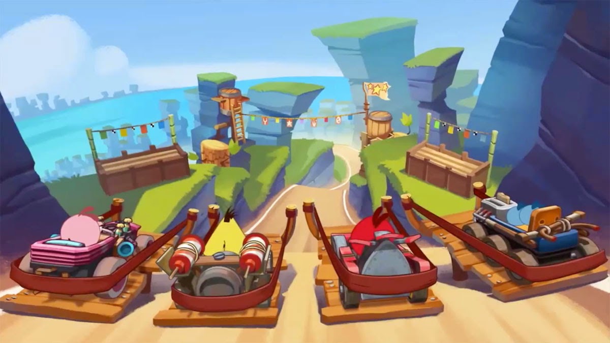 Angry Birds Go Modded v1.0.4 Apk OBB Data Mod [Unlimited Gold] « Smart