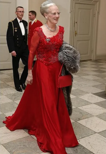Crown Prince Frederik and Crown Princess Mary of Denmark, Prince Joachim and Princess Marie of Denmark, Princess Benedikte, Princess Nathalie of Sayn-Wittgenstein-Berleburg and her husband Alexander Johannsmann