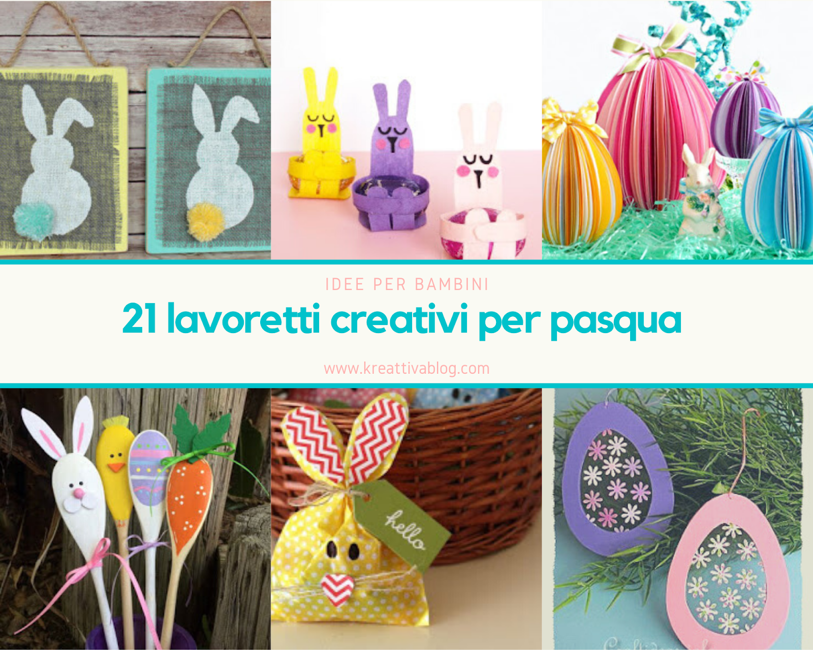 21 Lavoretti Di Pasqua Da Fare Con I Bambini Kreattivablog