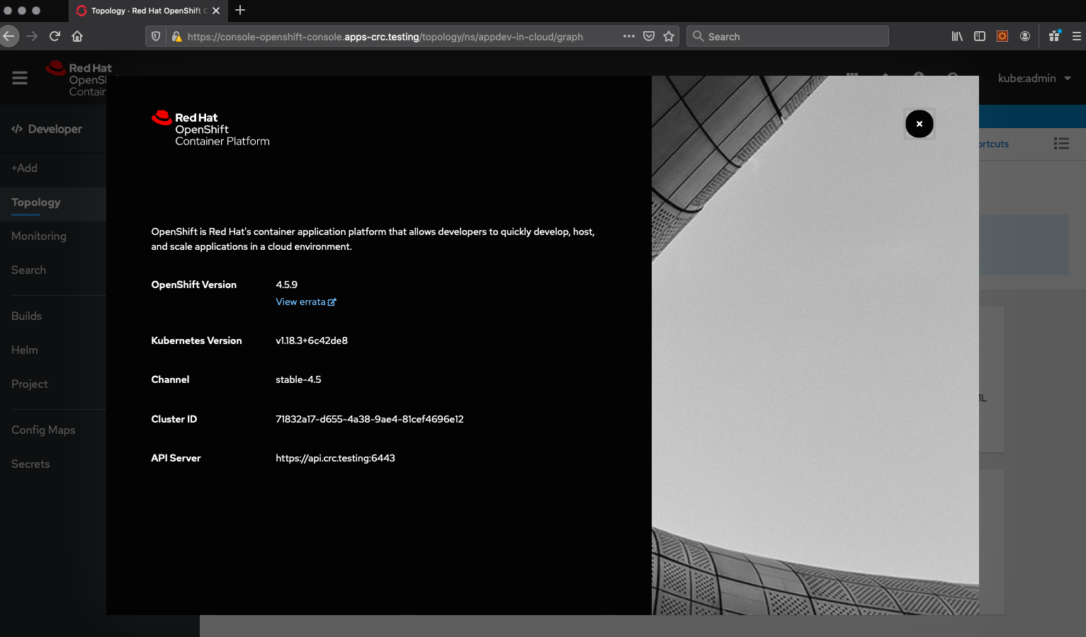 How to setup OpenShift Container Platform 4.5 on your local machine in