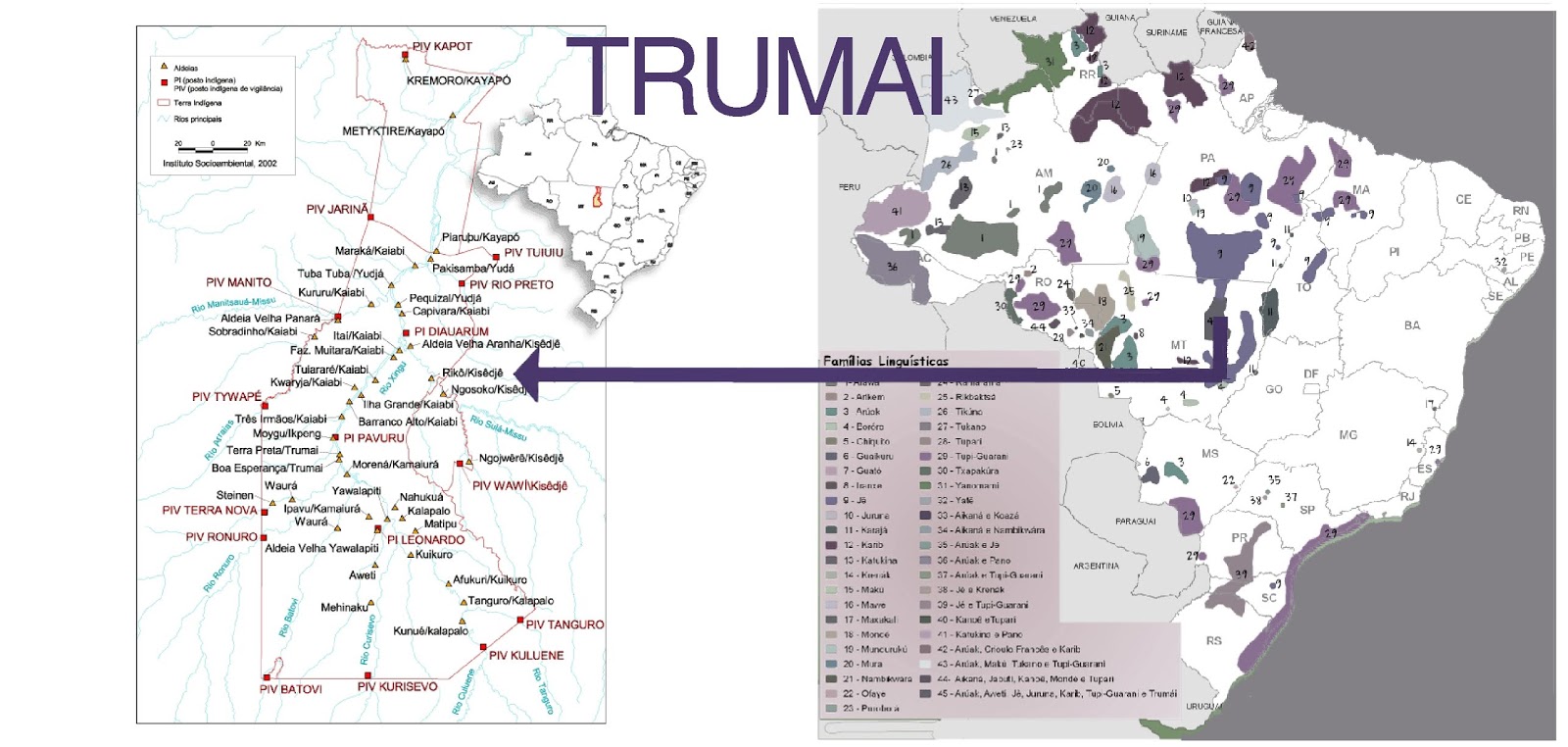 Povos Indígenas Brasileiros Trumai
