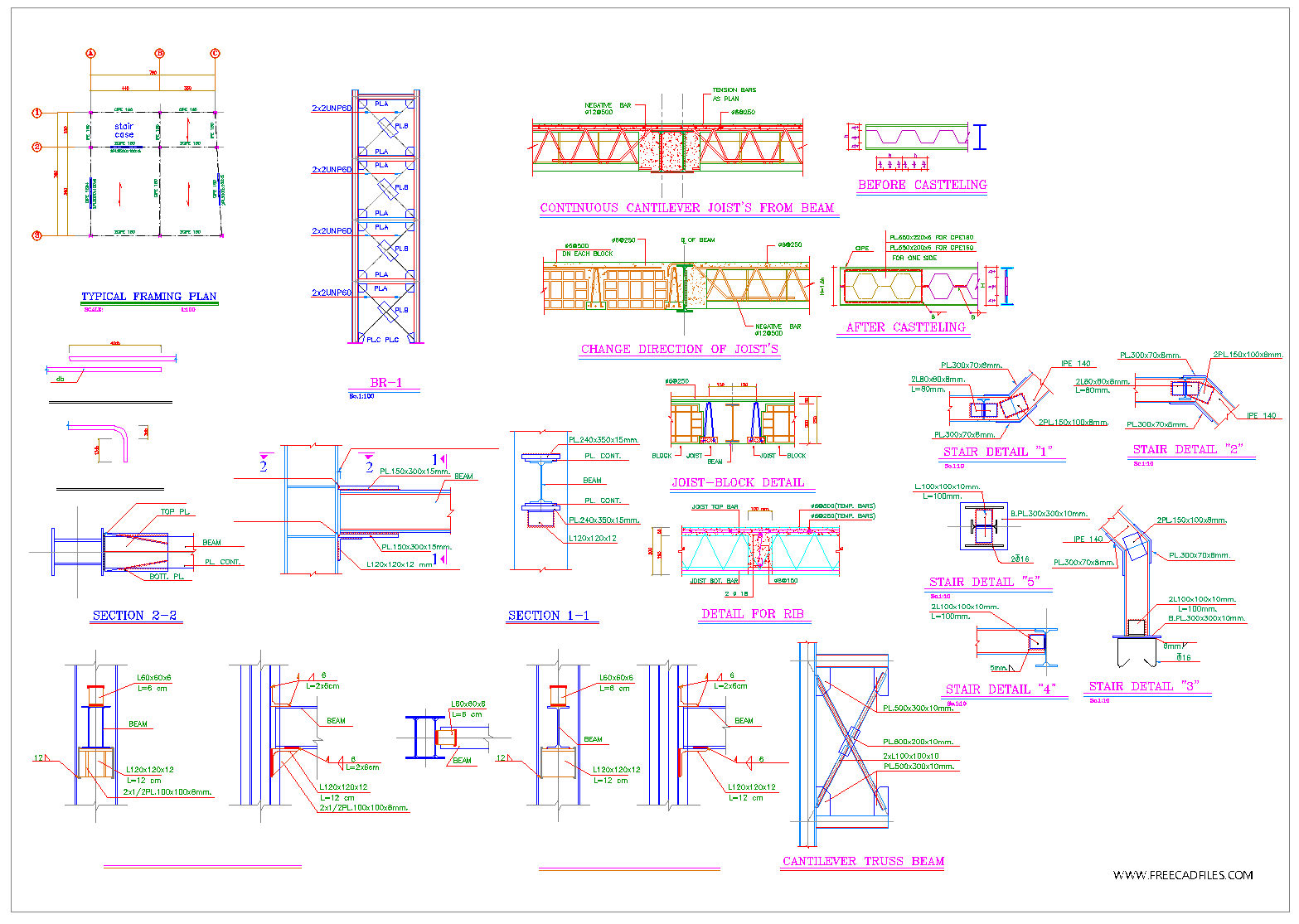 Details Of The Steel Structure Of A Three storey Building 60 Sq m details-of-the-steel-structure-of-a-three-storey-building-60-sq-m