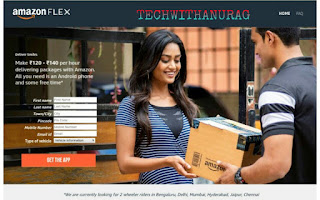 Amazon Flex कैसे Join करें www.hindimenet.info
