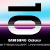 رسميا الكشف عن هاتف Galaxy S10 في نهاية فبراير القادم رسميا الكشف عن هاتف Galaxy S10 في نهاية فبراير القادم