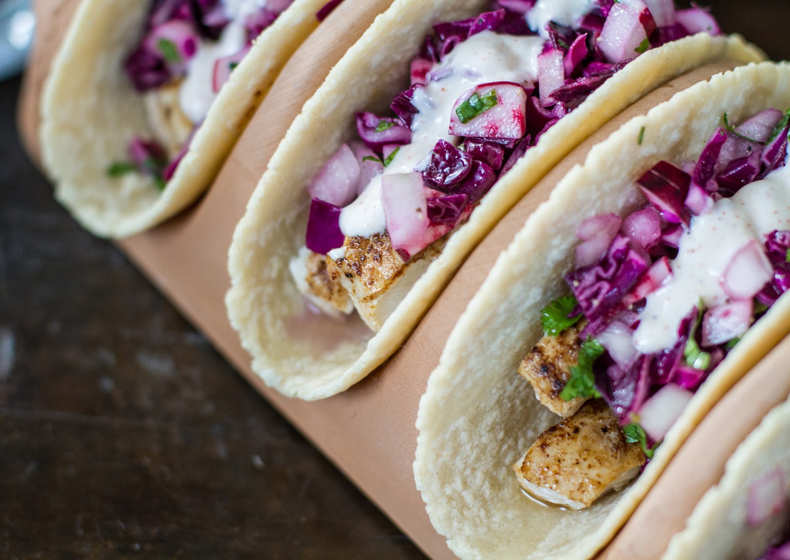 Fresh and Light Baja Style Fish Tacos » Local Food Rocks