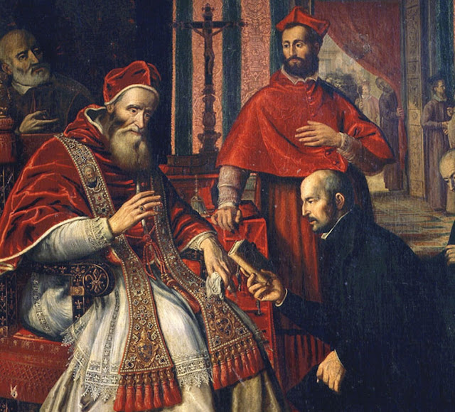 Папа Павел III, в миру Алессандро Фарнезе, даёт добро на основание Общества Иисуса
