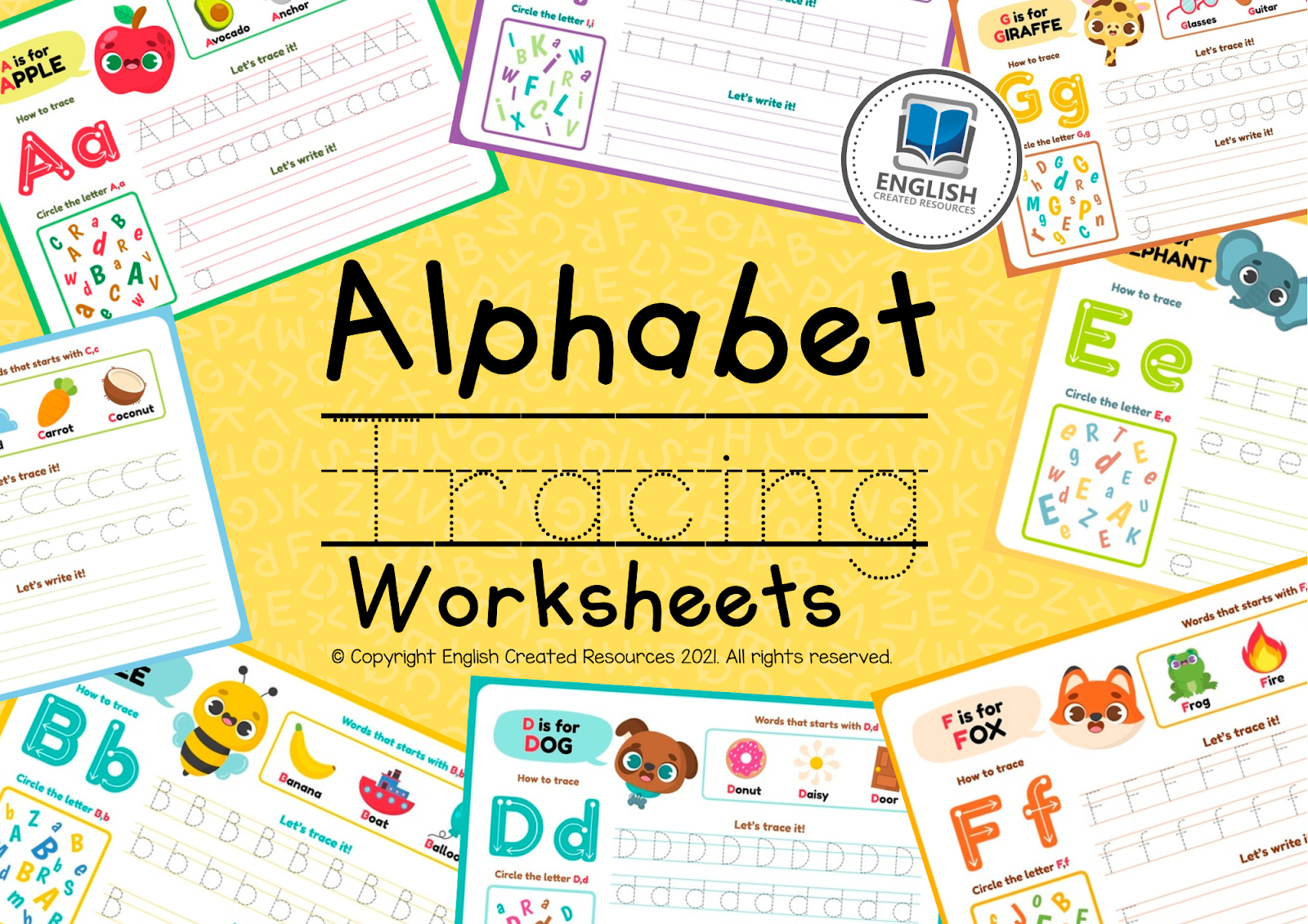 Alphabet Tracing Activity Book Alphabet Tracing Activity Book
