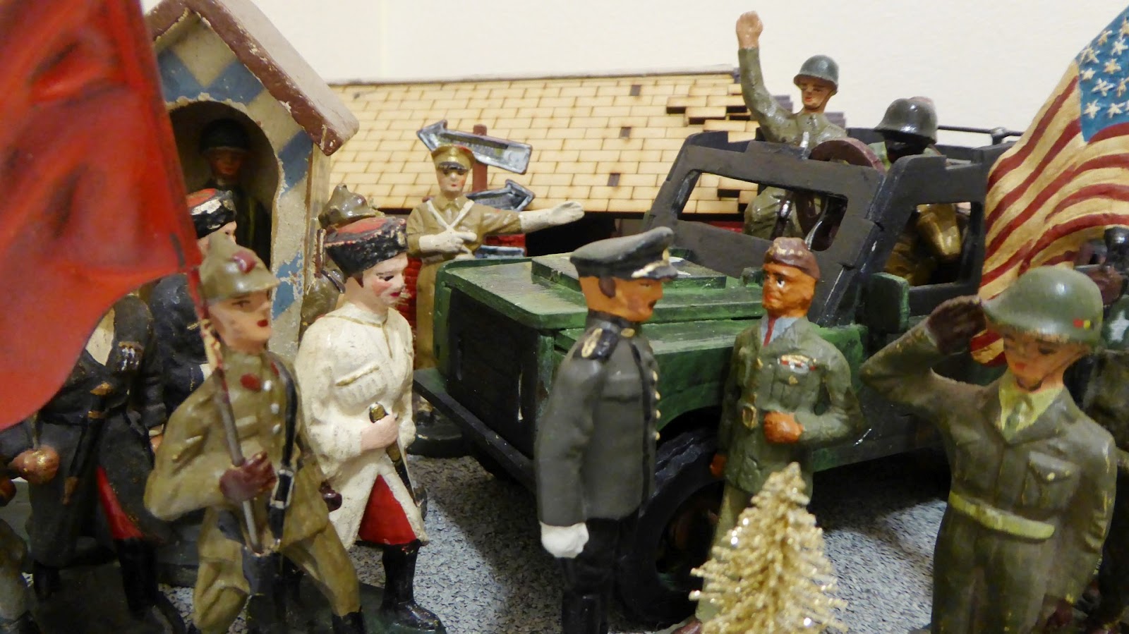 Toy soldiers and real battles 75th Anniversary of the Encounter at the