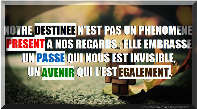 Belle Citation Avenir En Image