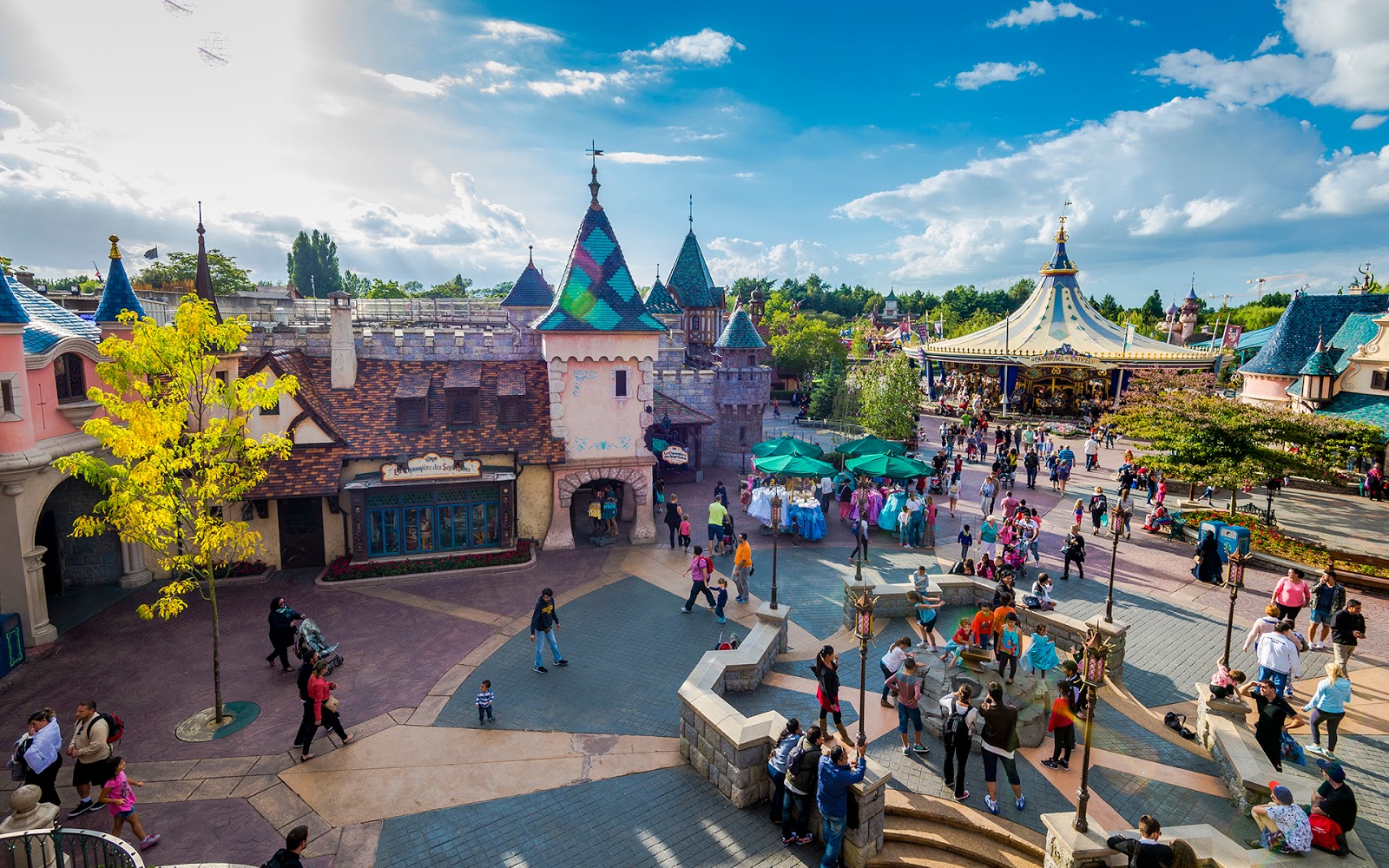 Overlooking Fantasyland