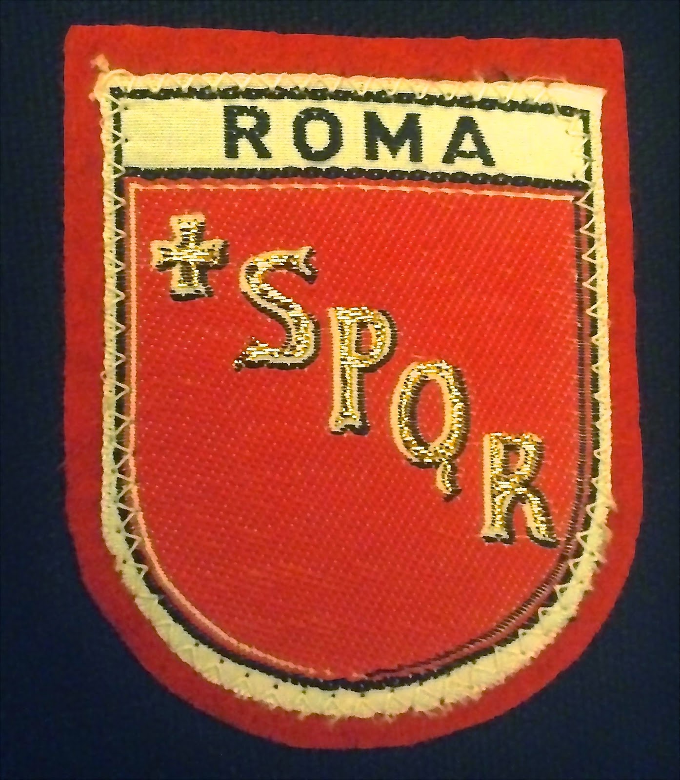 Spqr Rome Patch scutelliphily