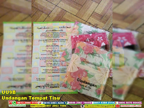 jual Undangan Tempat Tisu