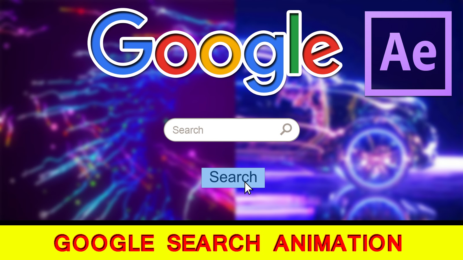 After Effects free Google searching Template