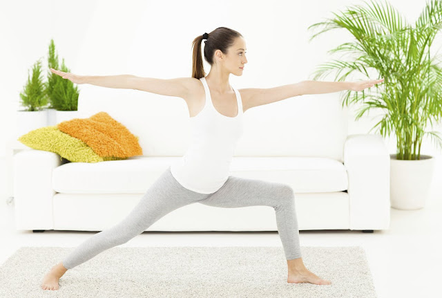 Yoga exercises to help you have a sexier breasts Warrior pose helps you to have a more attractive chest