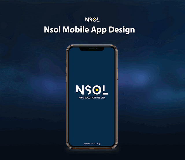 Nsol mobile app | splash Screen UI/UX Design 
