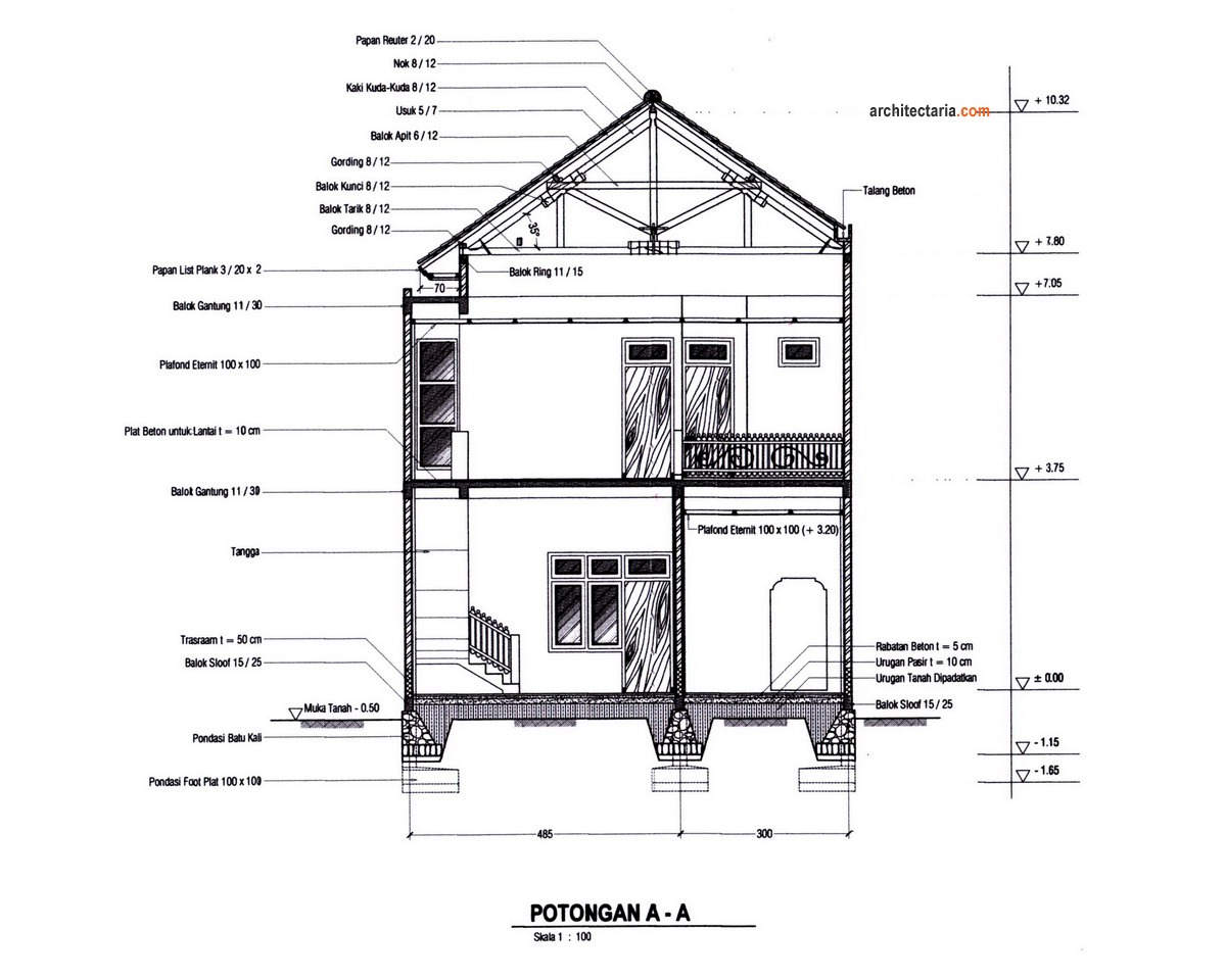 Gambar Desain Dalam Rumah Ruko - Druckerzubehr 77 Blog