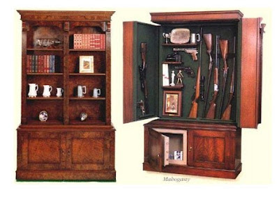 free wood gun cabinet plans