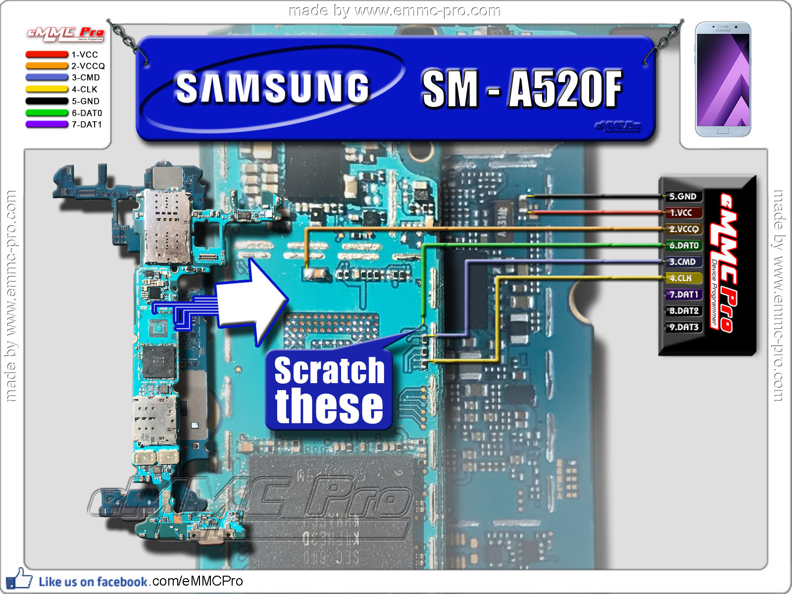 Samsung A51 Разъем