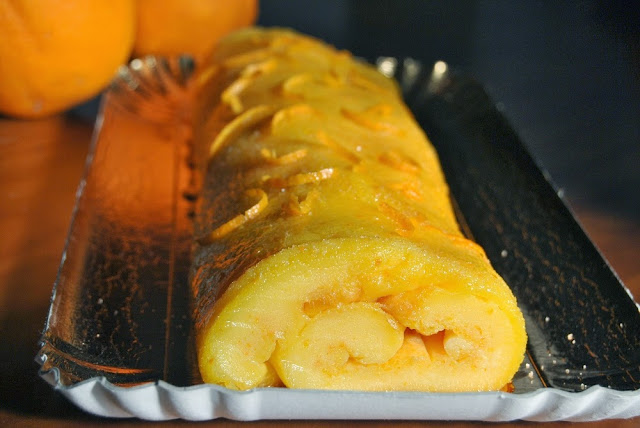 Torta de Laranja - participação da Gisela do Blog Pão e Beldroegas