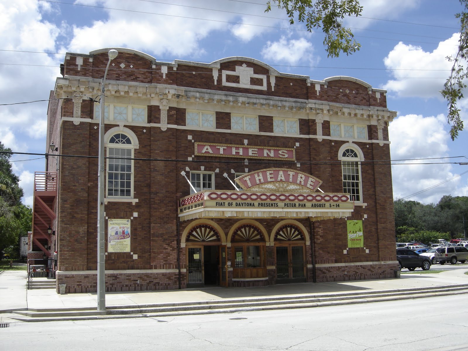 Places To Go, Buildings To See Athens Theatre Deland Florida