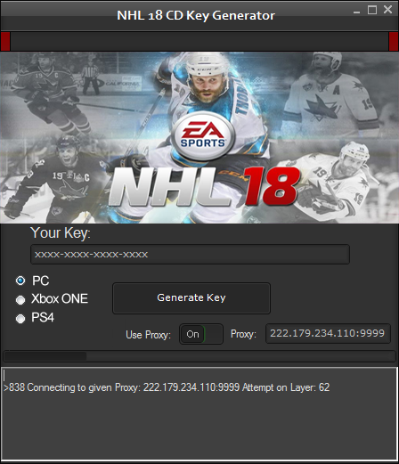 Nhl 18 cd key generator password
