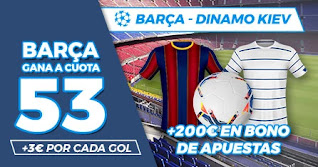 Paston Megacuota Barcelona vs Dynamo Kiev 4-11-2020 Paston Megacuota Barcelona vs Dynamo Kiev 4-11-2020