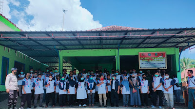 Kades Sekotong Tengah Tetapkan Tim Posko Desa Covid 19,Sukseskan Kampung Sehat Jilid 2.