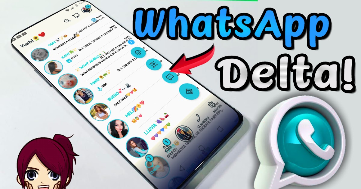 WhatsApp Delta Actualizado en su Versión 3.7.1