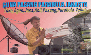 PARABOLA VENUS MURAH || Jasa Pasang Parabola Meruyung,Aera Beji