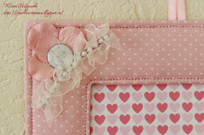 Набор для малышки: мягкая рамка и коробочка