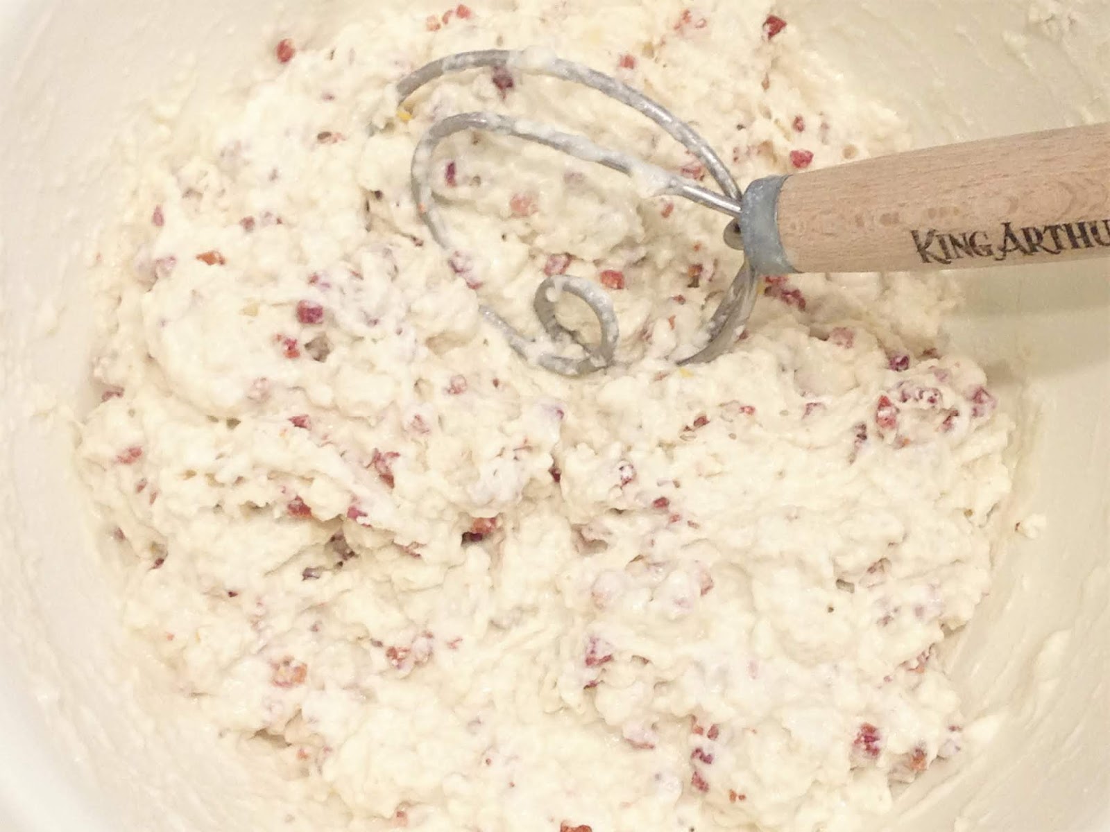 FEAST EVERYDAY Pancetta Bread (No Knead)
