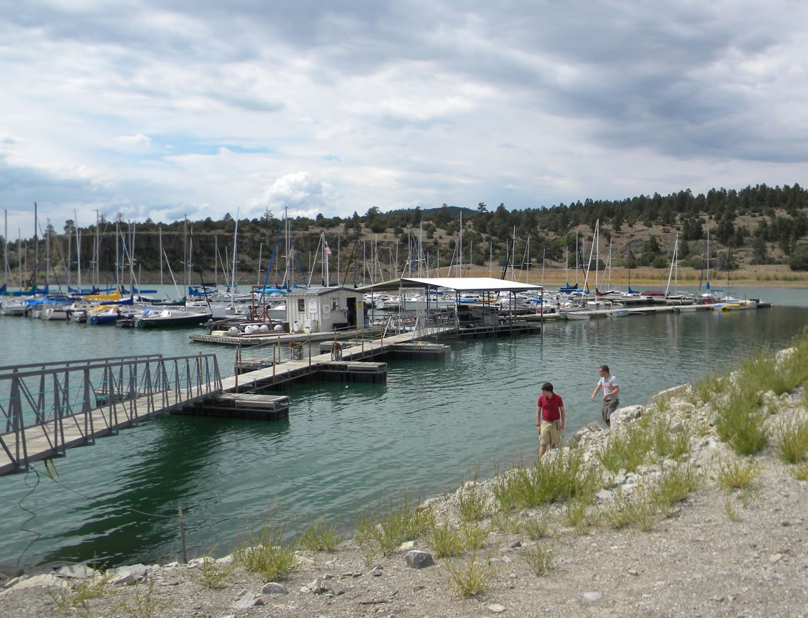 Desert Sea New Mexico and Southwestern Sailing Heron Lake Marina